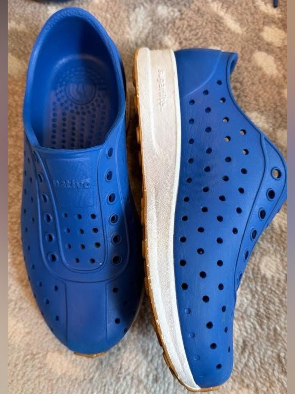Native Slip-On Shoes — Blue